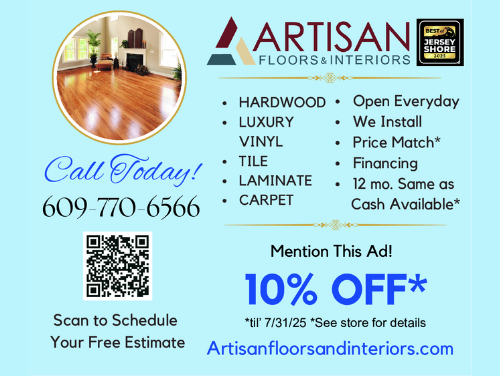 Sale from Artisan Floors and Interiors